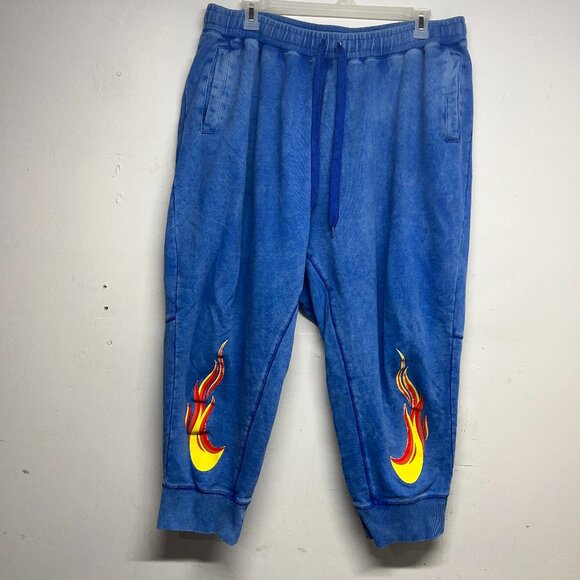 Nike Sportswear Men's 3XL Game Royal Blue Graphic Joggers Sweatpants DZ3054-480 - Picture 1 of 10
